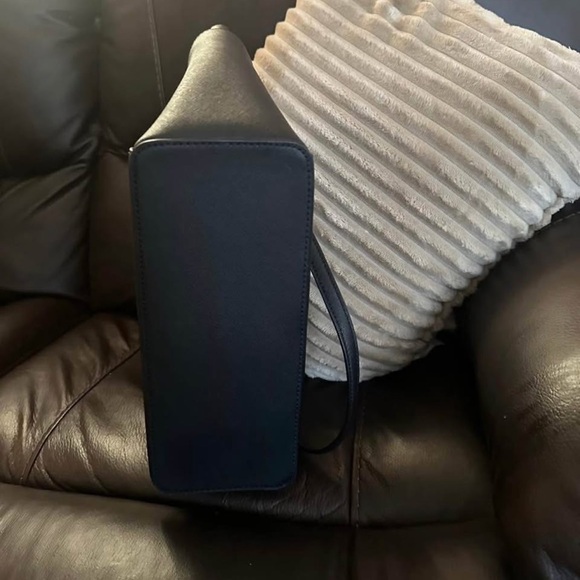 Michael Kors Black Tote with Gold Accents - Picture 4 of 5